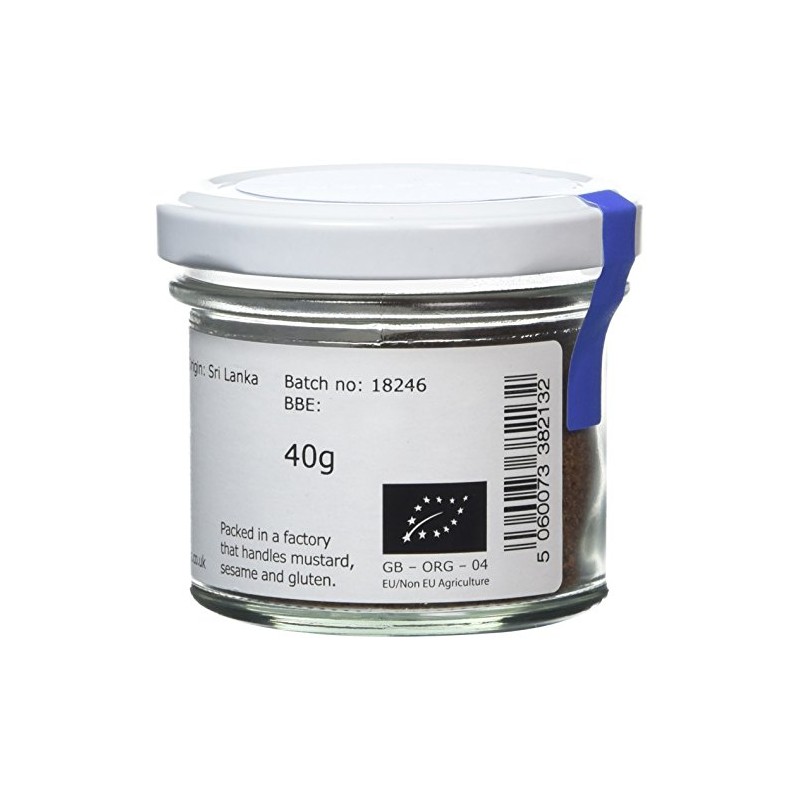 Steenbergs Organic Ground Nutmeg Standard Jar - 40g