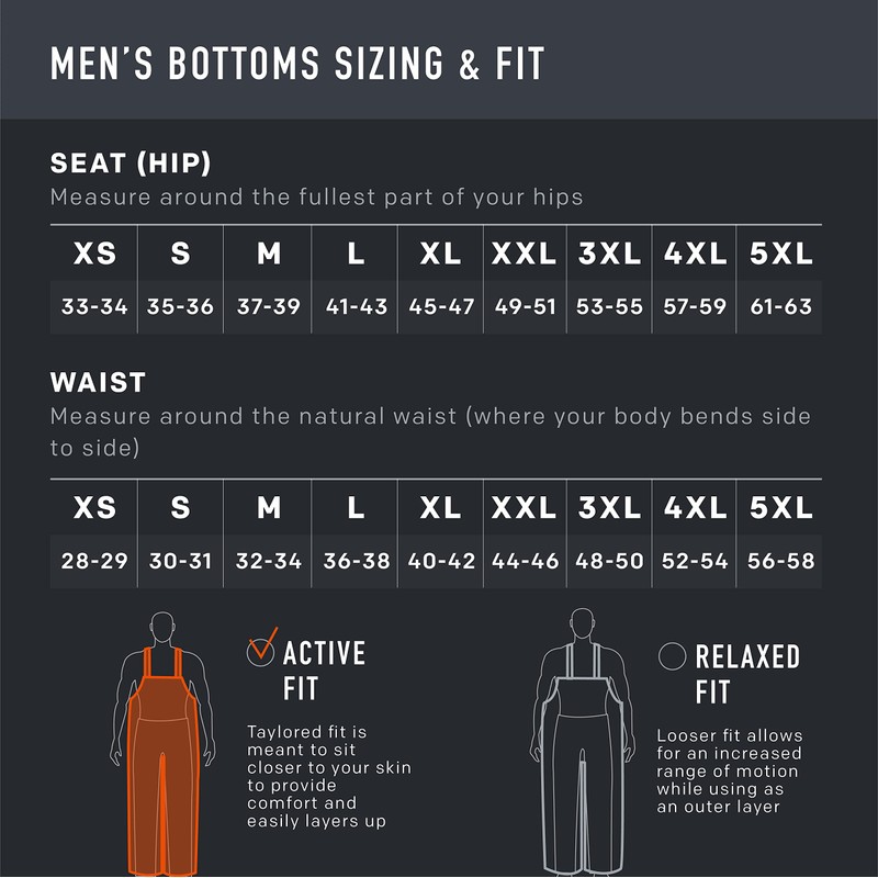 Grundéns Men’s Full Share Pant | Waterproof, Breathable, Black, Small