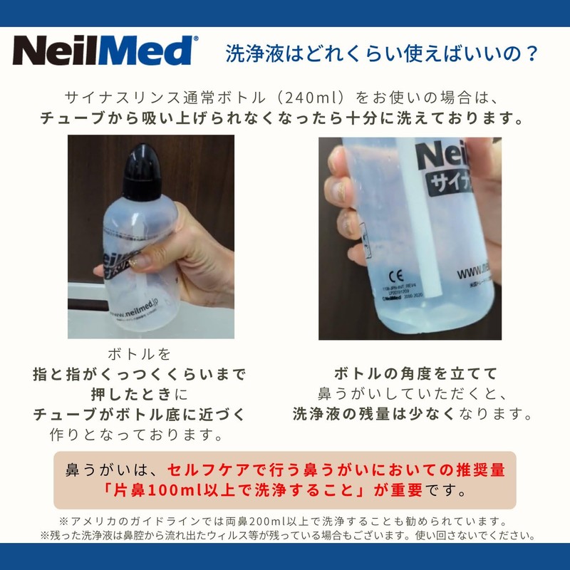 【メーカー正規品】ニールメッド サイナスリンスメガボトル 480ml