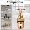 Brass KSRPL3200CC Cold and Brass KSRPL3200HC Hot Faucet Cartridge. This