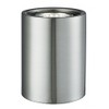 Modern Small Satin Silver Chrome LED Uplighter Table, Floor Lamp