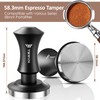 V5 Espresso Tamper, 58.3MM 2 Spring-loaded Calibrated Tamper with Stainless