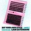 Lash Clusters DIY Lash Extensions 10-20MM Cluster Eyelashes 144pcs Wispy