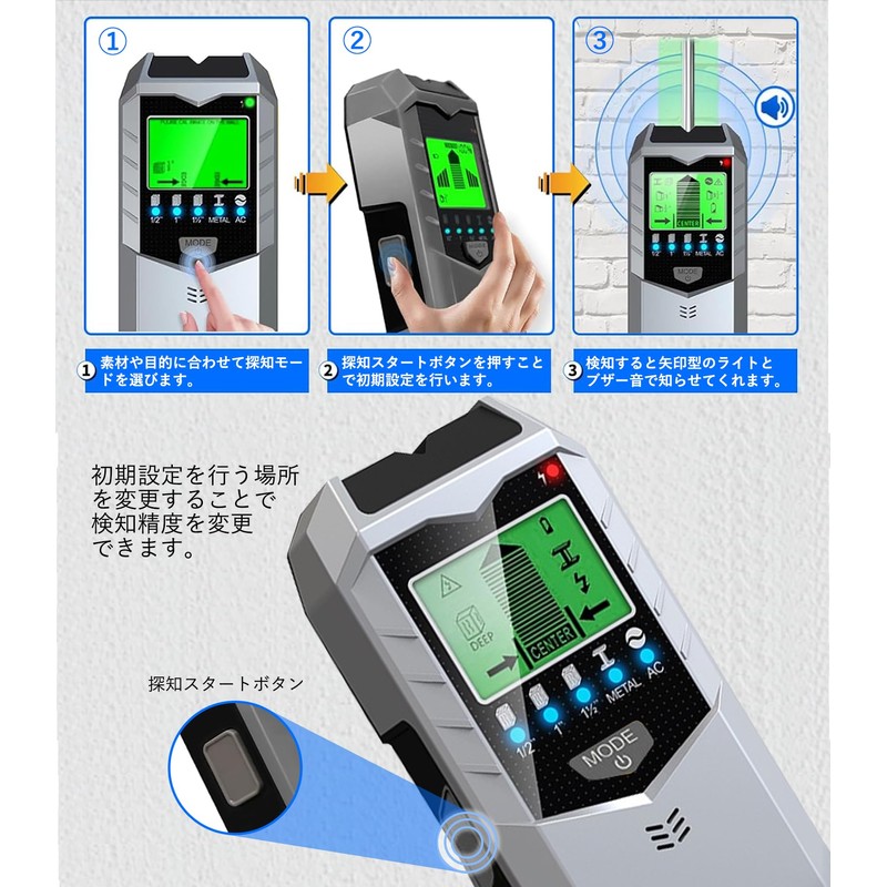 ZAIDER Base Sensor (2024 Newest / High Accuracy and Operability)