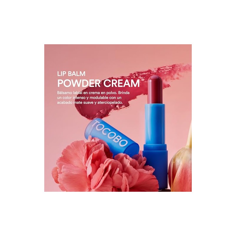 TOCOBO Powder Cream Lip Balm 032 Rose Petal Bálsamo Labial