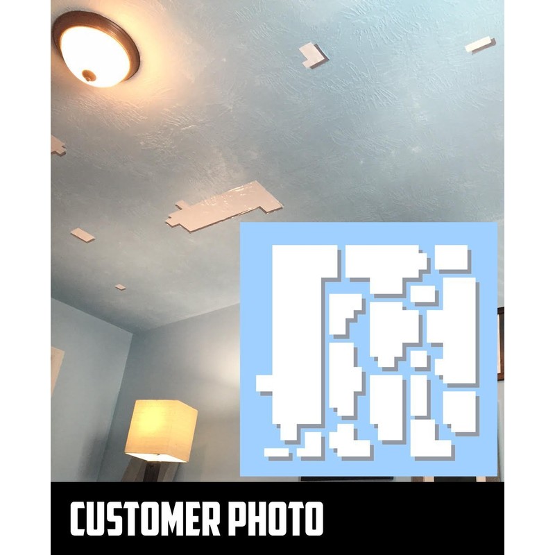 16 Blocky Cloud Mine Themed Decals for Ceilings or Walls