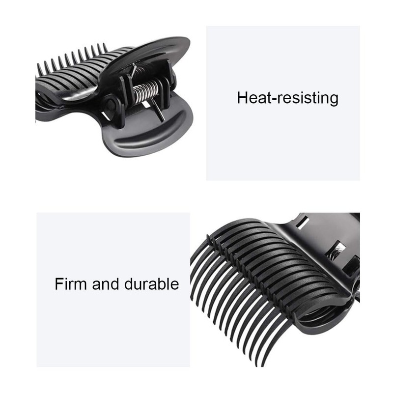 PENKOHOME 12Pcs Hot Roller Clips Plastic Hot Hair Curler Claw