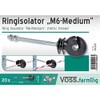 '20 x Ring Insulator Metric 145 mm for fences, Medium