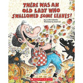 There Was An Old Lady Who Swallowed Some Leaves! - Paperback - GOOD