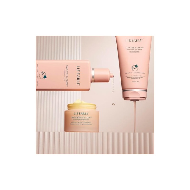 Liz Earle Revitalise & Glow™ Illuminating Gel Moisturiser, 50ml