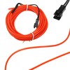 X AUTOHAUX 5 Meter/16ft Neon EL Wire String Strip Red