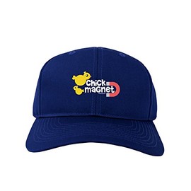 TOOLOUD Cute Chick Magnet Design Adult Dark Baseball Cap Hat - Royal Blue