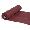 FRKOKRFA Fleece Table Runner, Bordeaux, 25 m x 30 cm,