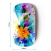 Graphic4You Bouquet of Colorful Flowers Design Ergonomic Wireless Mouse with