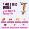NuttZo Natural Power Fuel 7 Nuts and Seeds Butter, Crunchy,