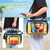 MAY TREE Clear Bag for Stadium Events 12×6×12 Clear Tote