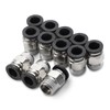 Bwintech Pack of 12 8 mm Hose AD x 1/4