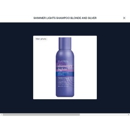 Clairol SHIMMER LIGHTS SHAMPOO BLONDE AND SILVER
