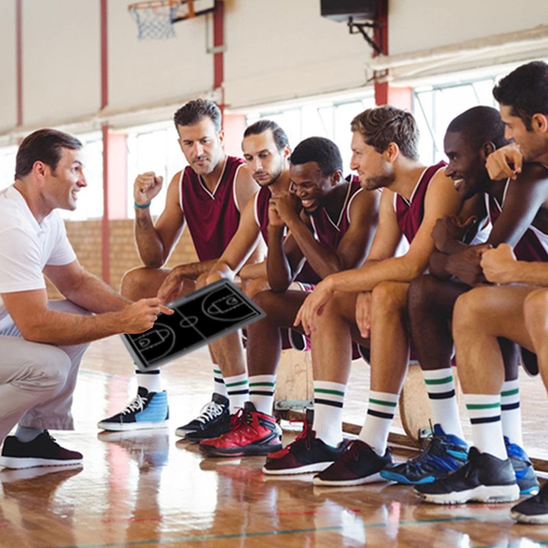 Pure Vie Electronic Basketball Coaching Board LCD Basketball Coaches Tactical