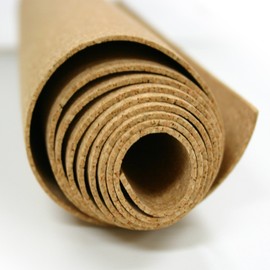 Ghent Natural Cork Roll, 96"W x 48"H x 1/8"D