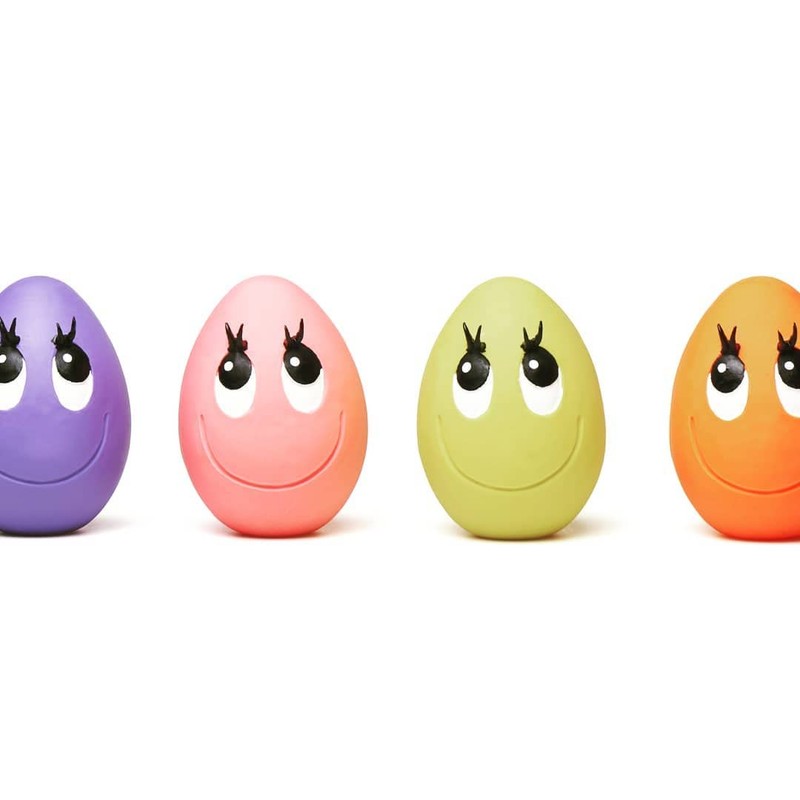 Lanco 8424678001954 Egg Cat; 100% Natural Rubber