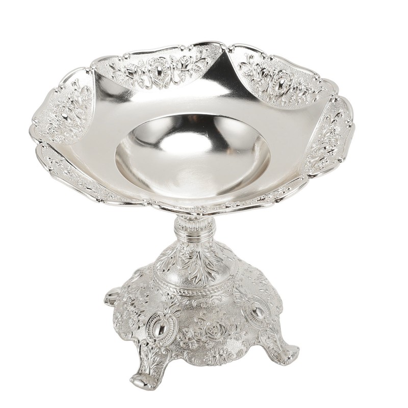 European Style Fruit Tray Metal Zinc Alloy Snack Nut Food