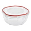 Sterilite Ultra-Seal 4.7 Qt Bowl, Large Airtight Food Storage Container,