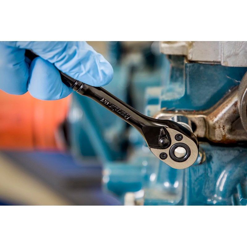 Sealey 1/4" Sq Drive Ratchet Wrench - Premier Black AK7997