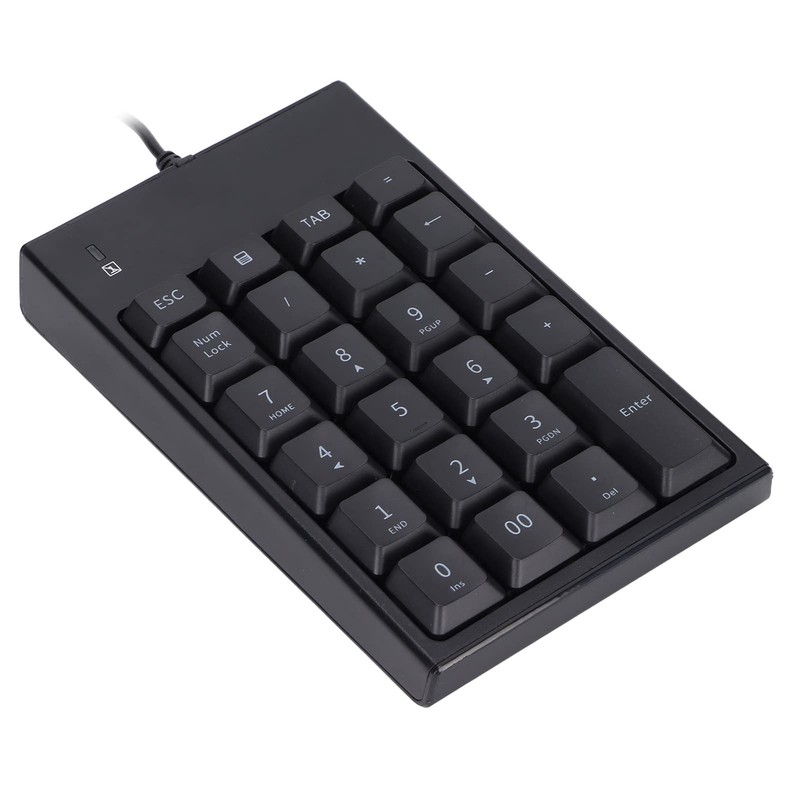 23 Keys Numeric Keyboard, Mini USB Numeric Keyboard Plug and