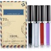 WENJLYJ 4 Colors Dark Black White Purple Red Matte Liquid