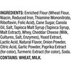 Snack Factory Pretzel Crisps, Cheddar Cheese, Party Size, 14 Oz
