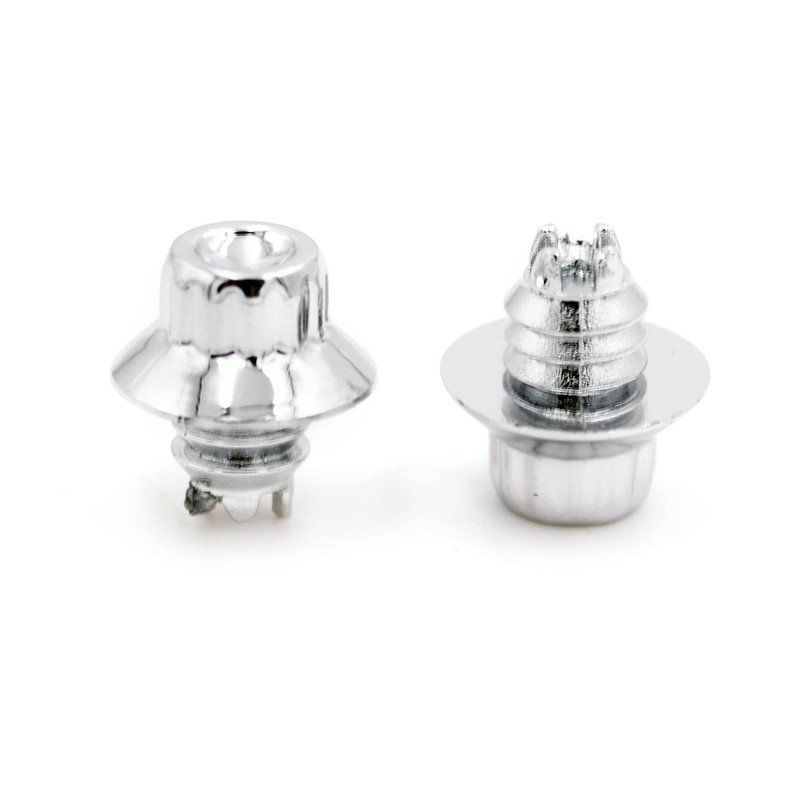 RTRHINOTUNING 100pcs 6.9mm/0.27in Hole Replacement Wheel Lip Rivets Nuts Wheel