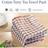 MAS International Vintage Kitchen Terry Tea Towels, 100% Cotton Pack