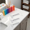3 chiavi per spremere tubi in metallo argentato, per dentifricio