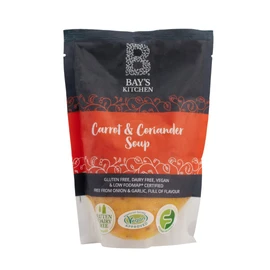 Bay's Kitchen Carrot & Coriander Soup, Gluten & Dairy Free, Low FODMAP, Vegan