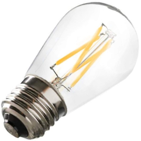 Ushio 1002486 Filament LED Bulb, E26, 80 CRI, 2700K, 1.5W