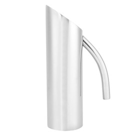 1.6L Large Stainless Steel Water Pitcher Cold Water Jug Drinks Jar Juice Container for Bar KTV Restaurant