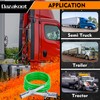 Dazakoot 7 Way ABS Trailer Cord, 15FT Straight 7 Way