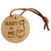 matanitexima-ku Baby in Mer beibi-inmi- Bag Charm Small Cedar Version