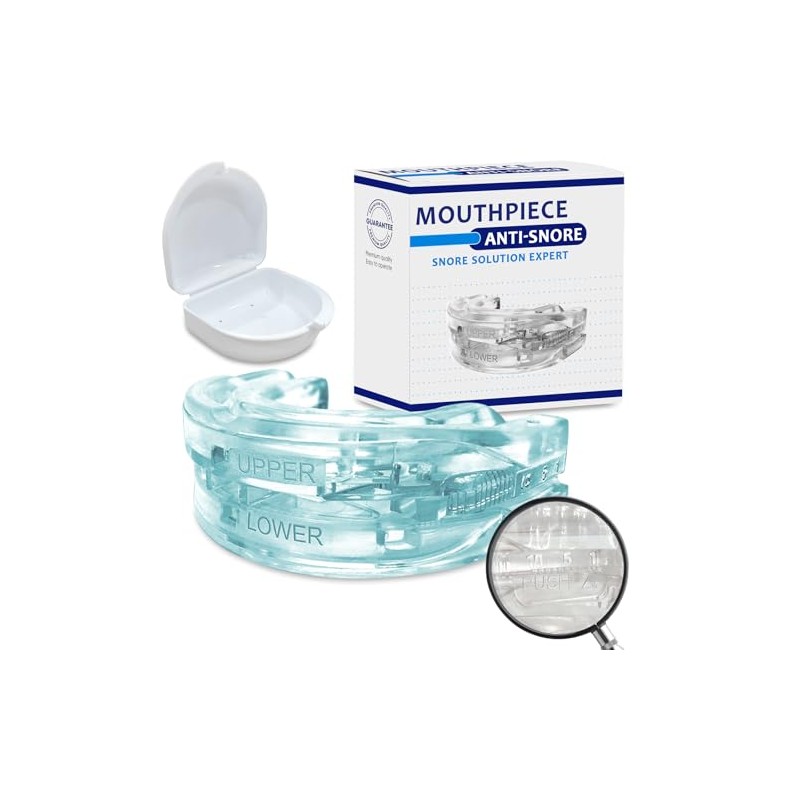 Schnarchstopper,Anti Schnarch Schiene,Antischnarchschiene(blau)
