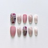 [Hwawon Garden] Handmade nail tips - Almond / [화원 Garden]