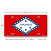 Arkansas State Flag License Plate
