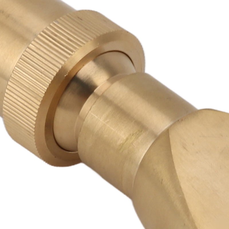 Fan Shaped Fountain Nozzle Copper Adjustable Uniform Water Spray Fan