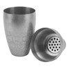 Cocktail Shaker 304 Stainless Steel Boston Shaker Mixer with Built