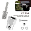 Arwrilt Trailer Jack Drill Adapter, Stainless Steel Top Wind Trailer
