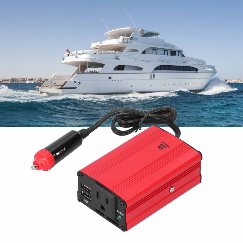 300W Power Inverter Dual USB Ports for Automobile Home Outdoor