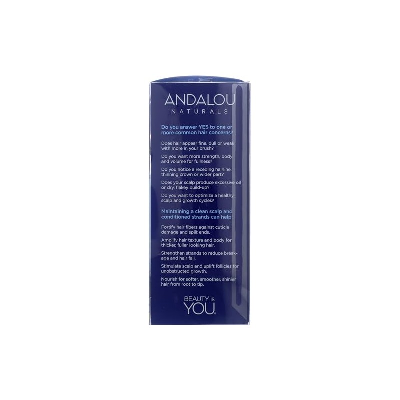 Andalou Naturals Age Defying Hair Thinning Treatment System, 3 Count