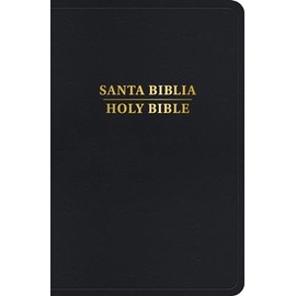 RVR 1960/KJV Biblia bilingüe tamaño personal, negro imitación piel, con índice (2024 ed.) / RVR 1960/KJV Personal Size Bilingual Bible, black ... (2024 edition) (Spanish and English Edition)