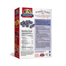 Calhoun Bend Mill Blueberry Crumble Mix 8 Ounces (Case of 6)