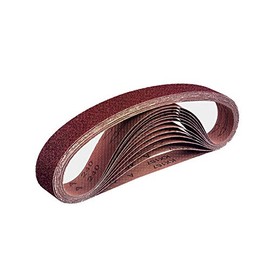 Fabric Sanding Belts │ Pack of 48 │ 13 x 457 mm │ 8 x 40/60/80/120/180/240 | Compatible with Belt Files │ Sandpaper │ Sanding Belt Mix Pack
